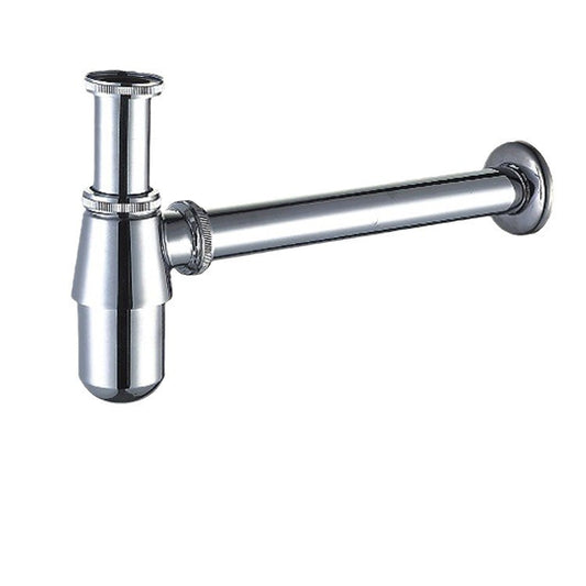 Chrome Plated Drain Pipe for Wash Basin – Durable Stainless Steel Bottle Trap