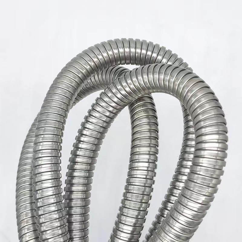 Stainless Steel Hand Shower Hose – 1.5m Flexible Chrome-Plated Pipe for Bidet & Bathroom