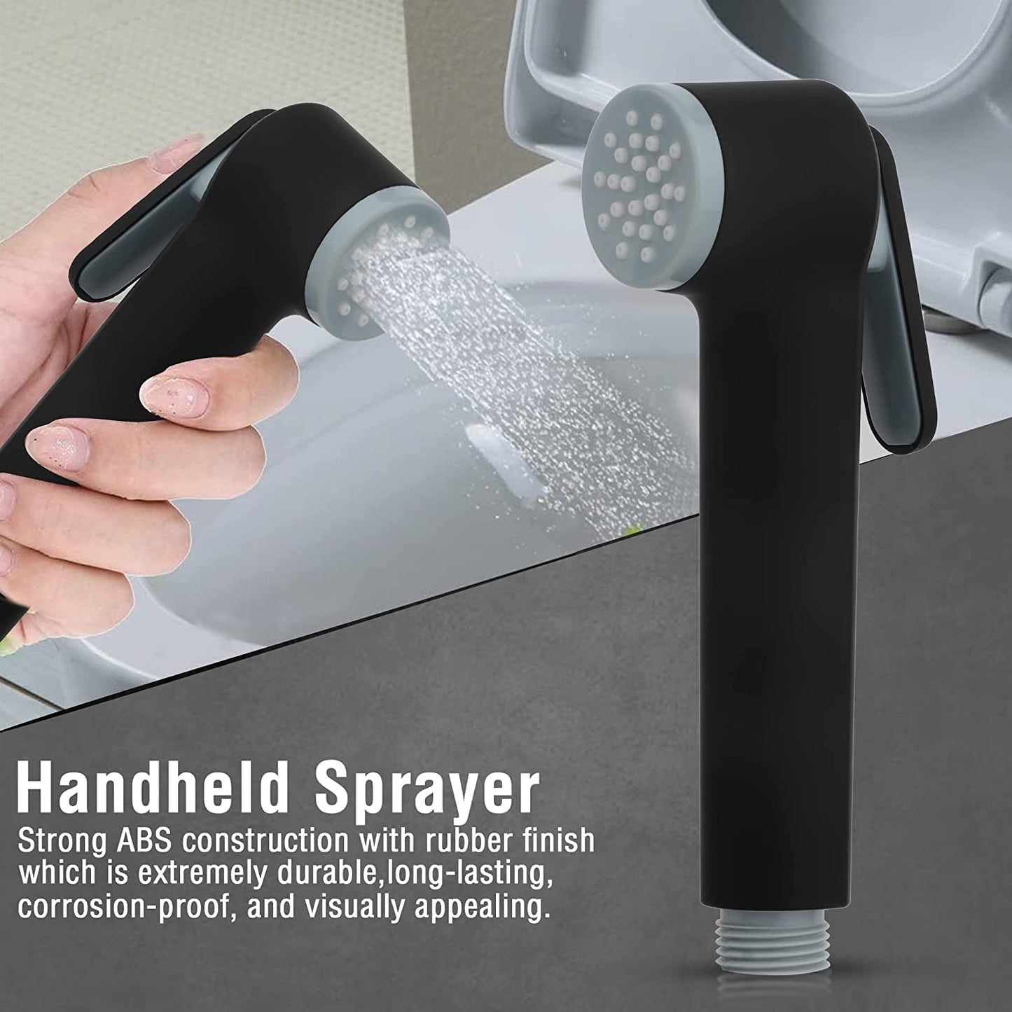 Grohe ABS Plastic High Pressure Muslim Shower Set