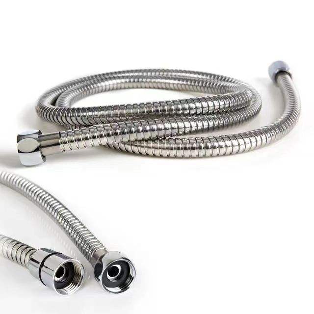Stainless Steel Hand Shower Hose – 1.5m Flexible Chrome-Plated Pipe for Bidet & Bathroom